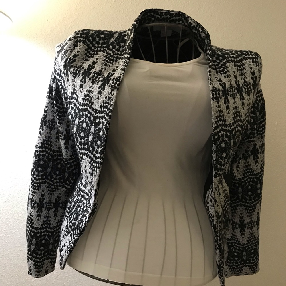 H&M Black/Grey Blazer/Jacket